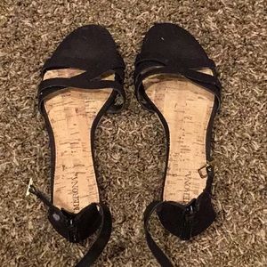 Black sandals